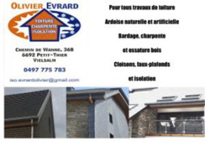 Logo Olivier Evrad Toiture Charpente Isolation